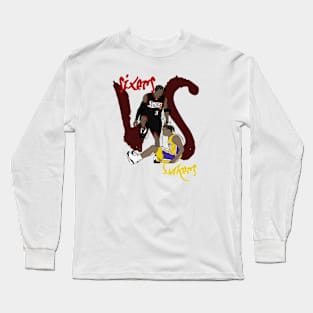 Nba sixers vs lakers Long Sleeve T-Shirt